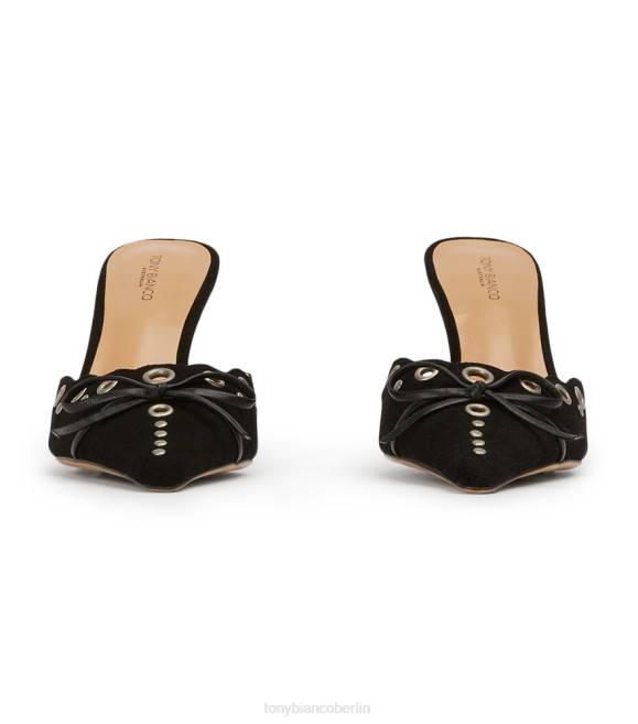niedrige Absätze| de Tony Bianco Frauen Shae-Heels schwarzes Wildleder 4624241